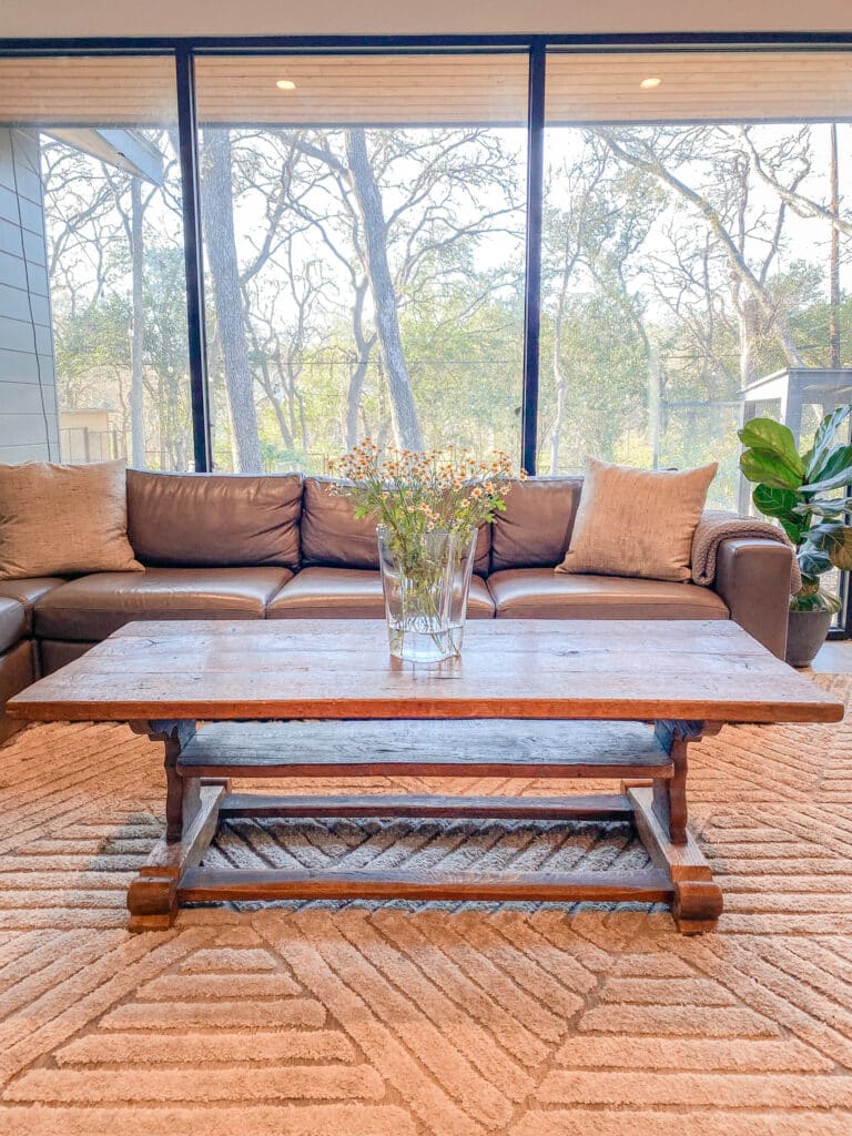 1900 French antique coffee table