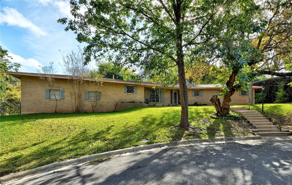 Front of remodel house